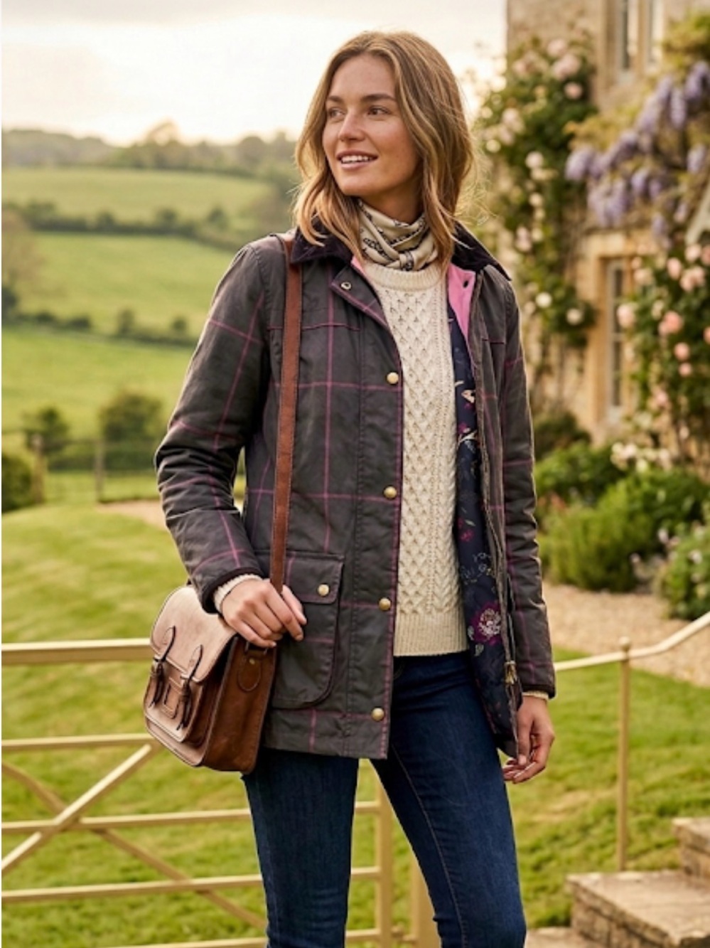 Joules Waxed Field Jacket – Size 6
